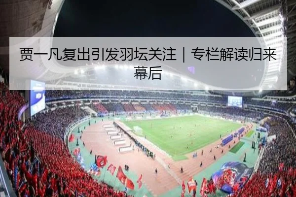 贾一凡复出引发羽坛关注｜专栏解读归来幕后